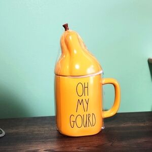 Rae Dunn oh my gourd coffee cup mug